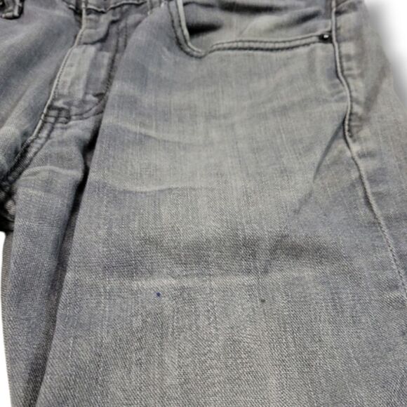 Levi's Jeans Size 32 W32"xL30" Levi's 511 Jeans Slim Fit Straight Leg Jeans Gray - Picture 6 of 8